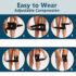 ComfiLife Knee Brace - Knee Support for Meniscus Tear, Arthritis Pain, ACL, LCL, MCL - Open Patella, 3 Point Adjustable Straps, Breathable Non-Slip Comfort for Men & Women (Large) - Image 5