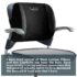ComfiLife Lumbar Support Back Pillow Office Chair and Car Seat Cushion - Memory Foam with Adjustable Strap and Breathable 3D Mesh (Black) - Image 4
