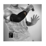 Copper Fit Original Recovery Elbow Sleeve, Black with Copper Trim, X-Large - Image 3