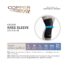 Copper Fit Plus Size Freedom Knee Compression Sleeve, Black, Small - Image 4