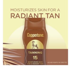 Coppertone SPF 15 Tanning Lotion, 8 Fluid Ounce - Image 3