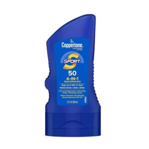 Coppertone SPORT Sunscreen Lotion Broad Spectrum SPF 50 (3 Fluid Ounce) (Packaging may vary) - Image 1