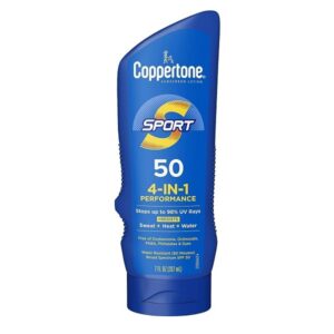 Coppertone Sport Sunscreen Lotion Broad Spectrum SPF 50 (7 Fluid Ounce) (Packaging may vary) - Image 1