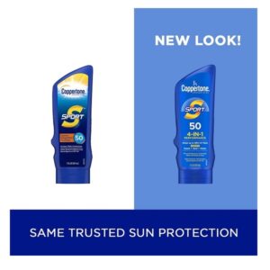 Coppertone Sport Sunscreen Lotion Broad Spectrum SPF 50 (7 Fluid Ounce) (Packaging may vary) - Image 2