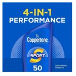 Coppertone Sport Sunscreen Lotion Broad Spectrum SPF 50 (7 Fluid Ounce) (Packaging may vary) - Image 3