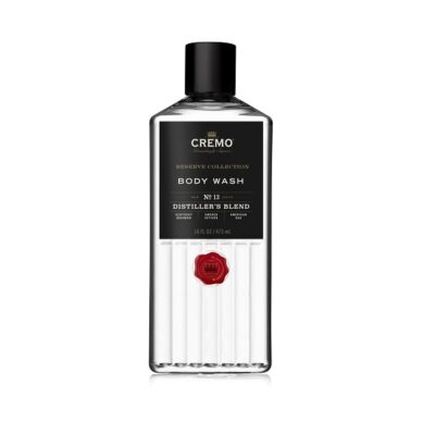 Cremo Rich-Lathering Reserve Blend Body Wash, An Elevated Blend with Notes of Kentucky Bourbon, Smoked Vetiver and American Oak, 16 Oz