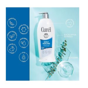 Curél Daily Healing Body Lotion for Dry Skin, 13 Ounces - Image 3