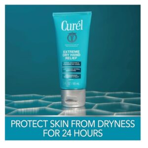 Curel Extreme Dry Hand Dryness Relief, Travel Size Hand Cream, Easily Absorbed Hand Cream for Long-Lasting Relief after Washing Hands, with Eucalyptus Extract, 3 Ounces - Image 2