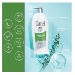 Curel Fragrance Free Lotion, 20 Ounce - Image 3
