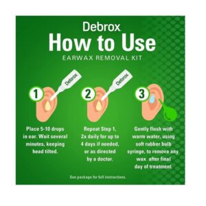 Debrox Earwax Removal Aid Kit, 0.5 Fluid Ounce - Image 2