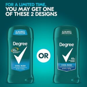Degree Dry Protection Antiperspirant Deodorant For Men, Cool Rush 2. 7 Oz - Image 3