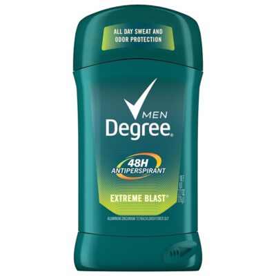 Degree Extreme Blast All Day Protection Anti-Perspirant Deodorant for Men, 2.7 Oz