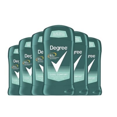 Degree Men Antiperspirant And Deodorant, Cool Comfort 2.7 Oz ( Pack Of 6 )