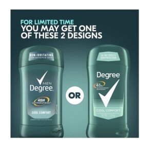 Degree Men Antiperspirant And Deodorant, Cool Comfort 2.7 Oz ( Pack Of 6 ) - Image 3
