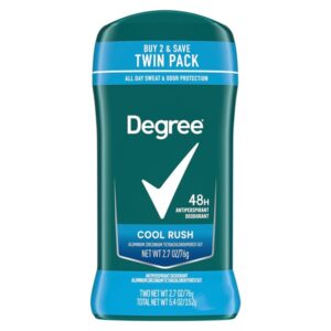 Degree Men Dry Protection Deodorant Invisible Solid Cool Rush2.7 Oz.Twin Pack - Image 1