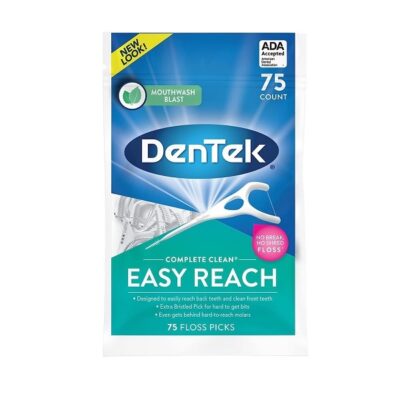 DenTek Complete Clean Floss Picks, Fresh Mint 75 ea