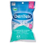 DenTek Complete Clean Floss Picks, Fresh Mint 75 ea - Image 8