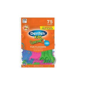 DenTek Kids Fun Flosser Floss Picks 75 ea (Pack of 2) - Image 2