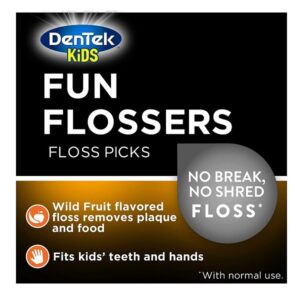 DenTek Kids Fun Flossers, Wild Fruit, 90 Count - Image 2