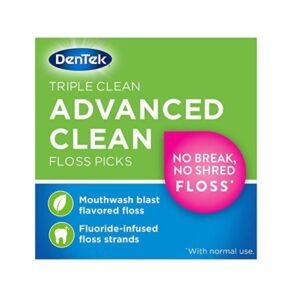 DenTek Triple Clean Floss Picks-Fresh Mint-150 ct - Image 3