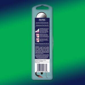 Dentek Professional Oral Care Kit | Removes Plaque & Tartar | Contains Dental Pick, Scaler, Mirror, and Gum Stimulator - Image 7