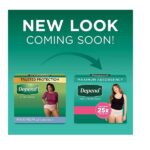Depend FIT-FLEX Incontinence Underwear for Women, Disposable, Maximum Absorbency, M, Blush, 18 Count - Image 2