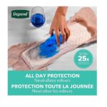 Depend FIT-FLEX Incontinence Underwear for Women, Disposable, Maximum Absorbency, M, Blush, 18 Count - Image 3
