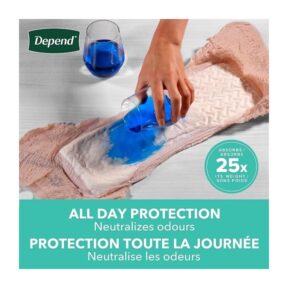 Depend FIT-Flex Incontinence Underwear for Women, Disposable, Maximum Absorbency, Large, Blush, 40 Count - Image 3