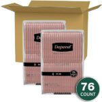 Depend FIT-Flex Incontinence Underwear for Women, Maximum Absorbency, Blush, Medium, 76 Count - Image 2