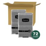 Depend FIT-Flex Incontinence Underwear for Men, Maximum Absorbency, Grey, Large, 72 Count - Image 2