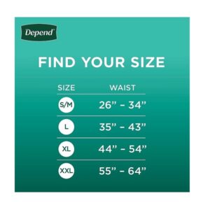 Depend FIT-Flex Incontinence Underwear for Men, Maximum Absorbency, Grey, Large, 72 Count - Image 4