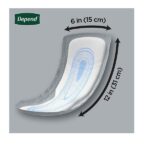 Depend Incontinence Guards for Men, Maximum Absorbency, 52 Count (Pack of 2) - Image 6