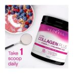 NeoCell Super Collagen Plus With Vitamin C and Hyaluronic Acid, For Skin Hydration and Healthy Skin, Hair and Nails Support, Unflavored, Collagen Powder, 6.9 oz., 1 Canister - Image 4
