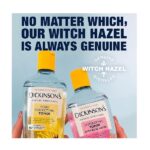 Dickinson's Enhanced Witch Hazel Hydrating Toner with Rosewater, Alcohol Free, 98% Natural Formula, 16 Fl. Oz. - Image 7