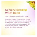 Dickinson's Enhanced Witch Hazel Hydrating Toner with Rosewater, Alcohol Free, 98% Natural Formula, 16 Fl. Oz. - Image 9