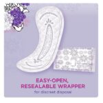 Discreet, Incontinence Liners, Very Light, Long Length, 44 Count - Image 8