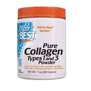 Doctor's Best, Collagen, Types 1 & 3 Powder, 7.1 oz (Pack of 200 g) - Image 1