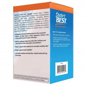 Doctor's Best Fish Collagen w/Naticol Fish Collagen, Supports Skin, Nails, Joints, 30 Powder Stick Pack. - Image 3