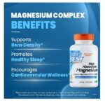 Doctor's Best, High Absorption Magnesium, 100% Chelated, 240 Tablets - Image 2