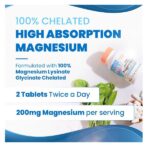 Doctor's Best, High Absorption Magnesium, 100% Chelated, 240 Tablets - Image 4