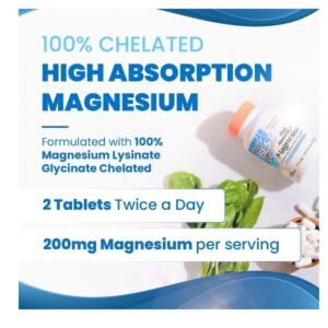 Doctor's Best, High Absorption Magnesium, 100% Chelated, 240 Tablets - Image 5