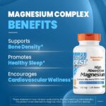 Doctor'S Best High Absorption Chelated Magnesium (Muscle Relaxation & Healthy Sleep Support) - 120 Tablets - Image 3