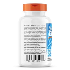 Doctor's Best Melatonin 5mg 120 Tablets - Image 3