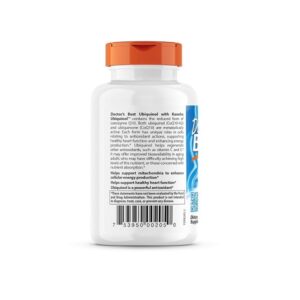 Doctor's Best Ubiquinol with Kaneka 100 mg - 60 Softgels - Image 3
