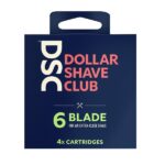 Dollar Shave Club 6-Blade Razor Refill Cartridges for an Extra Close Shave Shave with Precision 4 Count - Image 2