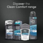 Dove Men + Care Clinical Protection Antiperspirant Deodorant Solid, Clean Comfort, 1.7 Ounce - Image 6