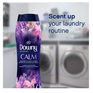 Downy Infusions Laundry Scent Booster Beads for Washer, Calm, Lavender & Vanilla Bean, 20.1 Oz - Image 5