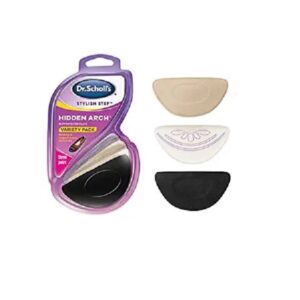 Dr. Scholl Stylish Step Hidden Arch Support for Flats, 3 Pairs - Image 1