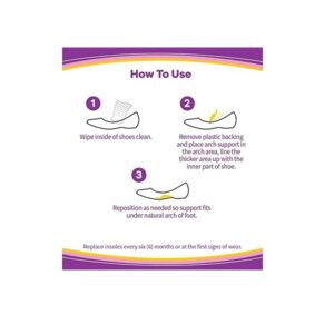 Dr. Scholl Stylish Step Hidden Arch Support for Flats, 3 Pairs - Image 3