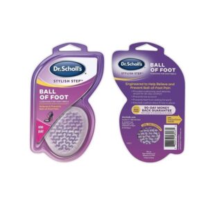 Dr. Scholl's Ball of Foot Cushions for High Heels (One Size) Relieve and Prevent Ball of Foot Pain with Discreet Cushions That Absorb Shock and Make High Heels More Comfortable - Image 2